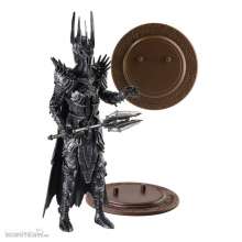 Noble Collection NOB2819 - Herr der Ringe Bendyfigs Biegefigur Sauron 19 cm