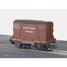 Peco NR-22 - BR Removals Conflat Waggon mit Container