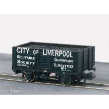 Peco NR-P419 - City of Liverpool 7 Plank Wagon Nr.1