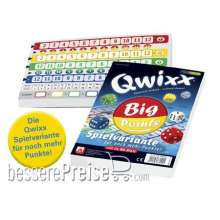 Qwixx NSV880445 - QWIXX BIG POINTS - ZUSATZBLÖCKER (2er)