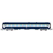 REE Modeles NW-190 - UIC SLEEPING CAR, Low roof, framed logo, Blue TEN color Era IV