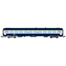 REE Modeles NW-194 - UIC SLEEPING CAR, Low roof, logo nouille, Blue TEN color Era V