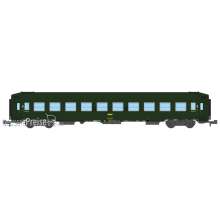 REE Modeles NW-212 - UIC SLEEPING CAR, High roof Green 301, Yellow framed logo Era IV