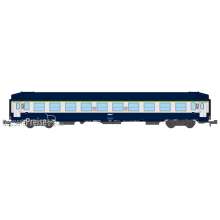 REE Modeles NW-218 - UIC SLEEPING CAR, High roof, framed logo, Blue TEN color Era IV