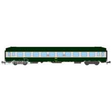 REE Modeles NW-219 - UIC SLEEPING CAR, High roof, Green-Alu 160 color Era IV