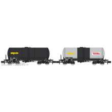 REE Modeles NW-225 - Set of 2 ANF ALGECO / ALGECO TOTAL Bogies Y 23M petroleum products transport Era IV