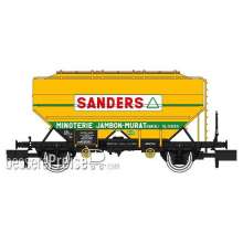 REE Modeles NW-309 - Grain Car “SANDERS” nouveau logo, SNCF Era V