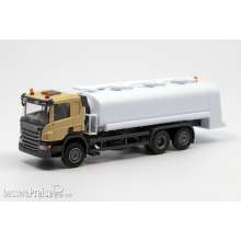 OLM Design OLM114 - Scania P 6x2 Tankwagen mit Langkessel grün/weiß