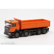 OLM Design OLM132 - Scania P 8x2 Kipper mit Stahlpritsche rot