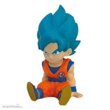 Plastoy P080119 - Dragon Ball Spardose Son Goku Super Saiyan Blue 19 cm