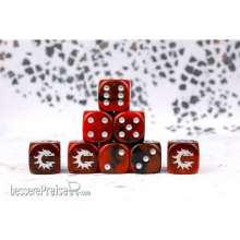 Para Bellum PBW8520 - Conquest Logo on Red and Black Dice ´First Blood´