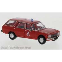 PCX87 PCX870349 - Peugeot 504 Break, rot, Pompiers (F), 1978