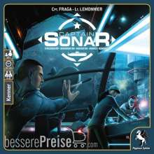 Captain Sonar PEG57010G - Captain Sonar (deutsche Ausgabe) *Empfohlen Kennerspiel 2017*