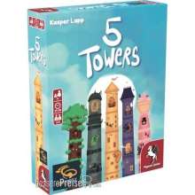 Pegasus Spiele! PEG57814E - 5 Towers (Deep Print Games) (English Edition)