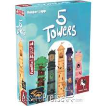 Pegasus Spiele PEG57814G - 5 Towers (Deep Print Games)