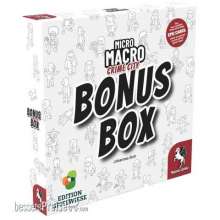 Pegasus Spiele PEG59065E - MicroMacro: Crime City - Bonus Box (Edition Spielwiese) (English Edition)