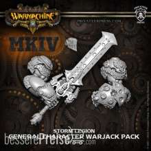 Privateer Press Übersee PIP21022 - WARMACHINE MKIV - Cygnar Storm Legion The General Character Warjack Pack(Resin)