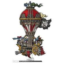 Privateer Press Übersee PIP28023 - Pyg Battle Brig - WARMACHINE Brineblood Marauders 80 mm Solo