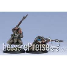 Warmachine PIP31047 - Cygnar Trencher Officer & Sharpshooter (2) Blister