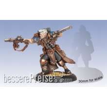 Warmachine PIP31079 - Cygnar Captain Jonas Murdoch Character Mercenary UA Blister