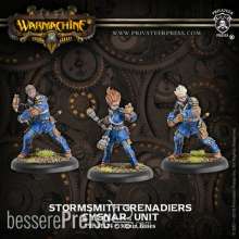 Warmachine PIP31124 - Cygnar Stormsmith Grenadiers