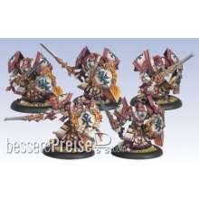 Warmachine PIP32059 - Protectorate Exemplar Cinerators Unit Box (5) (plastic)