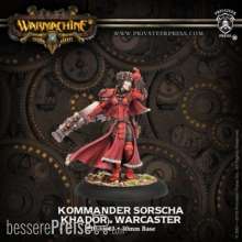 Warmachine PIP33083 - Khador Warcaster Komm. Sorscha Resculpt