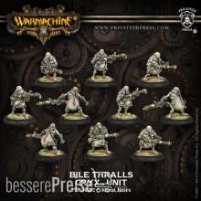 Warmachine PIP34102 - Cryx Bile Thralls Unit Box (10) (repack)