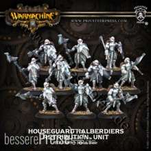 Warmachine PIP35059 - Retribution Houseguard Halberdiers Unit Box (10) (plastic)