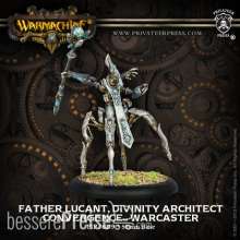 Warmachine PIP36019 - Cyriss Warcaster Divinity Architect Father Lucant Solo