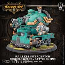 Warmachine PIP37018 - Railless Interceptor - Crucible Guard Battle Engine (metal/resin)