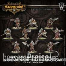 Warmachine PIP41107 - Mercenary Boomhowler & Co Unit (10) Box (repack)