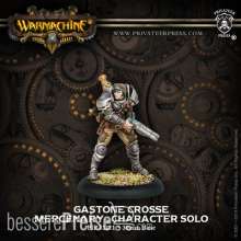 Warmachine PIP41111 - Mercenary Solo Gastone Crosse