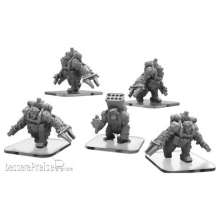 Privateer Press PIP51031 - Assault Apes & Rocket Ape - Monsterpocalypse Empire of the Apes Units (metal)