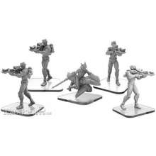 Privateer Press PIP51084 - C-Type Shinobi and Shadow Rider – 1808 Shadow Sun Unit (metal)