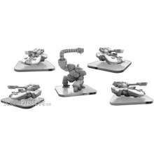 Privateer Press PIP51085 - U-Tanks and AAApebot – 1808 Uber Corp International Unit (metal)