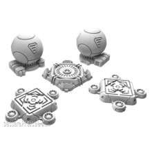 Privateer Press PIP51097 - City Assets 3 - Monsterpocalypse (metal/resin)