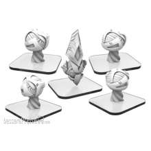 Privateer Press PIP51118 - Voiders and Facilitator - Monsterpocalypse Masters of the 8th Dimension Unit (resin/metal)