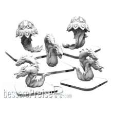 Privateer Press Übersee PIP51181 - Ocean Hydras & Man-o-Wars - Monsterpocalypse Tritons Units (metal)