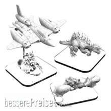 Privateer Press Übersee PIP51183 - Raptix, Steel Shell Crab, Strike Fighter - Monsterpocalypse Elite Protectors Units (metal)