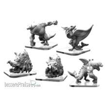 Privateer Press PIP51204 - MONSTERPOCALYPSE - Kraken Hatchlings, Orca Huntsmen & Sea Dragon - Tritons (Resin)