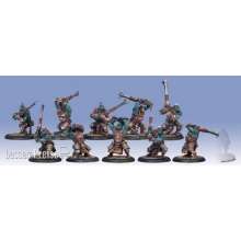 Hordes PIP71042 - Trollblood Fennblade Plastic Unit Box (10) (plastic)