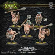 Hordes PIP76019 - Grymkin Piggybacks PLASTIC Box pack of 5