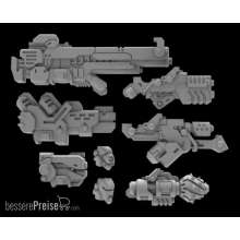 Privateer Press PIP82016 - Strike Raptor A Weapon Pack - Warcaster Marcher Worlds Pack (metal)