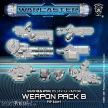 Privateer Press Übersee PIP82017 - Strike Raptor B Weapon Pack - Warcaster Marcher Worlds Pack (metal) Box