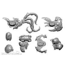 Privateer Press Übersee PIP87010 - Daemon B Weapon Pack - Warcaster Empyrean Pack (metal)