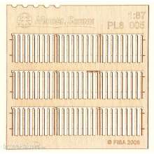 Model Scene PL8-005 - Lattenzaun - stärkere Latten