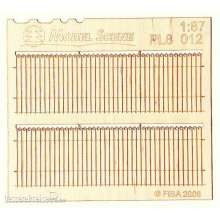 Model Scene PL8-012 - Umzäunung aus Brettern - Schmuckränder