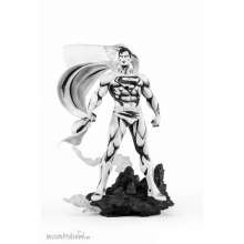 Pure Arts PURE002SU - Batman PX PVC Statue 1/8 SDCC 2024 Superman Black & White Version 30 cm