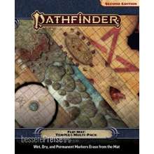 Paizo Publishing PZO11011FM - Flip-Mat: Temples Multi-Pack